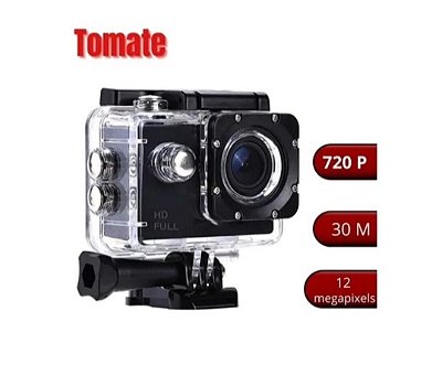 Camera e filmadora hd esportiva à prova d'agua 4k cf-21
