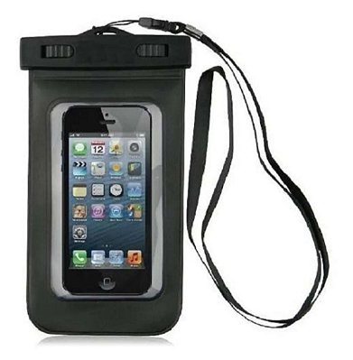 Capa bolsa protetor de celular para agua cores variadas