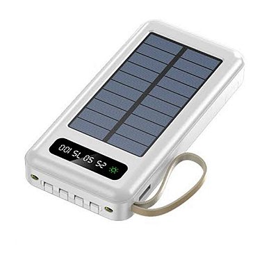 Carregador bateria portatil power bank 10000mah solar mo-z488s
