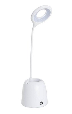 Luminaria de mesa com porta lapis shenshitong sst-817