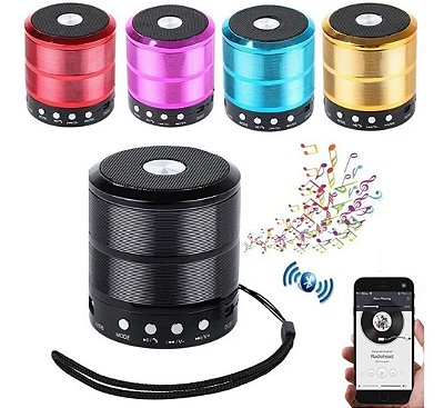 Caixa de som bluetooth mini