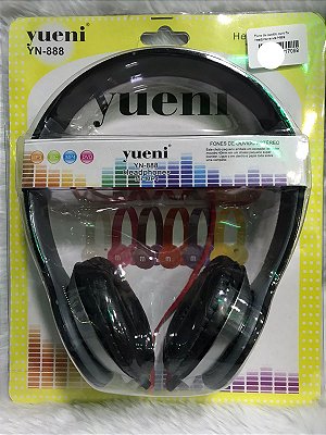Fone de ouvido com fio headphone f-999