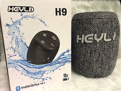 Caixa de som bluetooth heyli h9