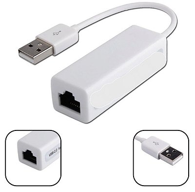 Cabo adaptador usb / rede ethernet wjl-w3
