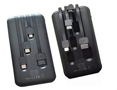 Bateria carregador portatil power bank ecopower ep-c803 12000mah