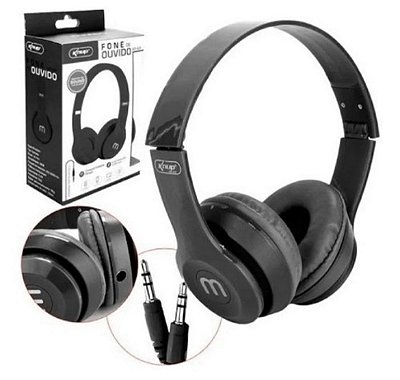 Fone de ouvido com fio knup kp-429