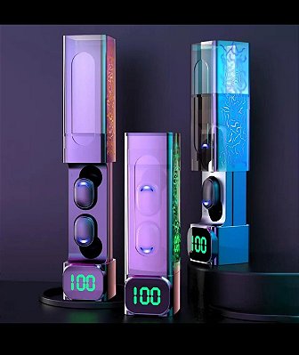 Fone de ouvido bluetooth sem fio lehmox lef-e50