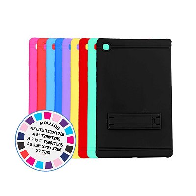 Capa case para tablet ct-45 cores variadas