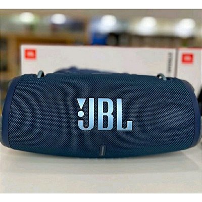 Caixa de som bluetooth/usb/tf/fm radio jbl xtreem3 led verde