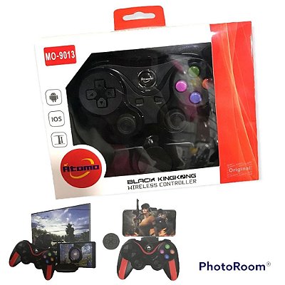 Controle de video game joystick bluetooth para celular pc/p3/p4/ios/android