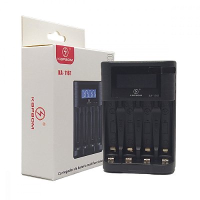 Carregador de bateria multifuncional kapbom ka-1161