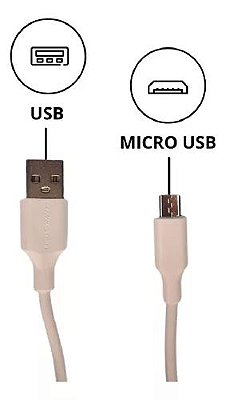 Cabo carregador rapido h'maston 4.8a hb03-1 usb-v8 micro