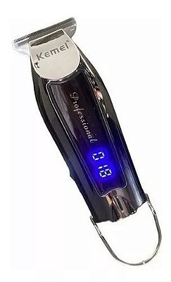Maquina aparelho de barbear recarregavel kemei km-9164