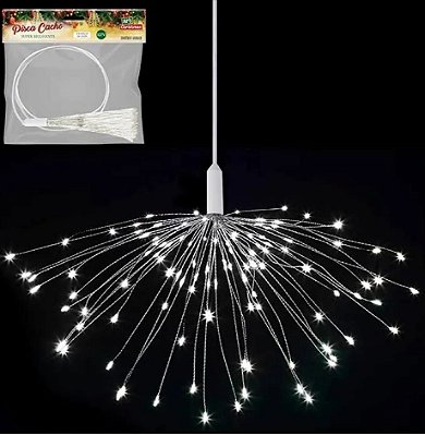 Pisca cacho 50 leds colorido