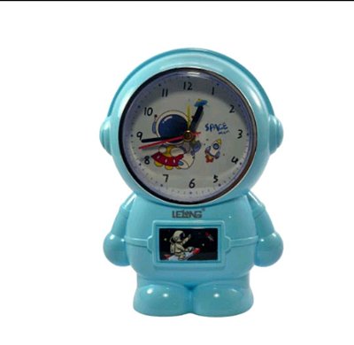 Relogio de mesa despertador lelong le-8133