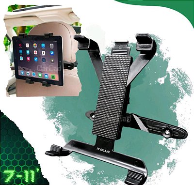 Suporte veicular de tablet para encosto de banco it-blue le-025