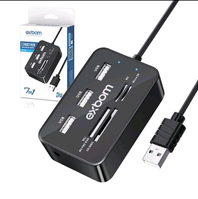 Hub 3.0/3.1 + card reader atomo 20/30 cm mo-761