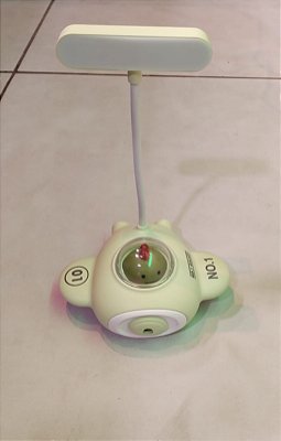 Luminaria de mesa e lapiseira recarregavel aviao new'ion no.1 ntd-068