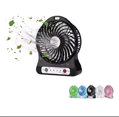 Ventilador mini fan recarregavel astronauta altomex al-f1903