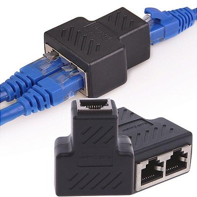 Adaptador cabo de rede 1 x2 ad-15