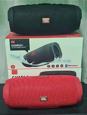 Caixa de som jbl charge 3
