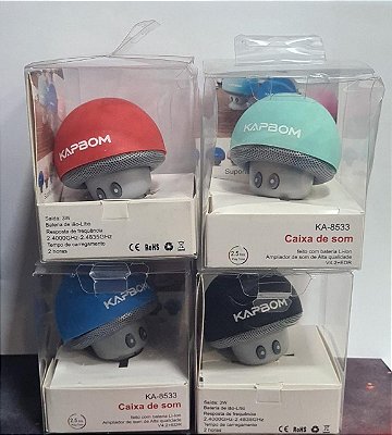 Caixa de som bluetooth kapbom ka-8533