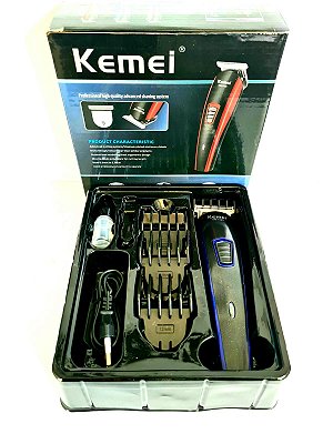 Maquina de barbear e aparar eletrico kemei km-1420