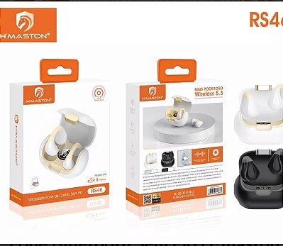 Fone de ouvido bluetooth h'maston rs66