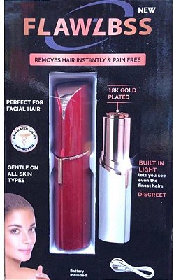 Caneta depilatoria removedora de pelos flawzbss recarregavel ls-1105
