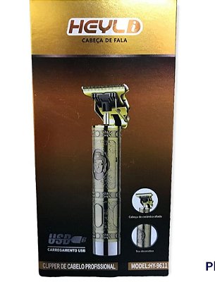 Maquina clipper de cabelo profissional heyli hy-9612