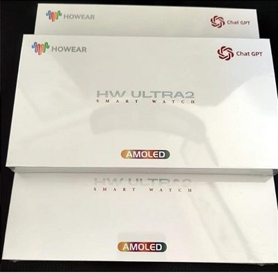 Relogio smartwacht digital hw ultra2 amoled