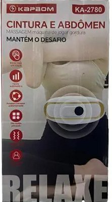 Aparelho massageador cintura e abdomen kapbom ka-2780