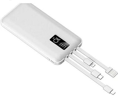Bateria carregador portatil power bank 10000mah leon cdb-p02