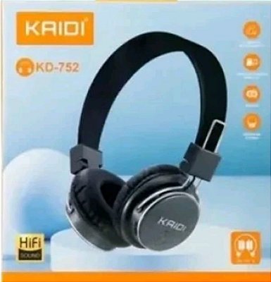 Fone de ouvido bluetooth kaidi kd-752