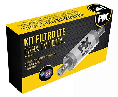 Kit filtro lte para tv digital pix