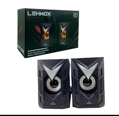 Caixa de som para pc/notebook lehmox ley-1870 game zone