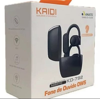Fone de ouvido bluetooth kaidi kd-792