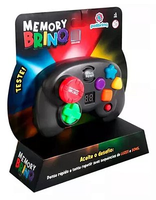 Jogo de memoria 2 em 1 controle de video game g99-2
