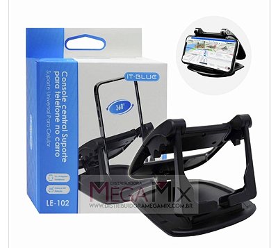 Suporte de celular de mesa ou para carro it-blue le-102