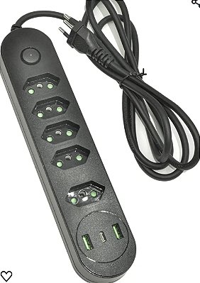 Extensao filtro de linha 2 mts meilepai cb-067
