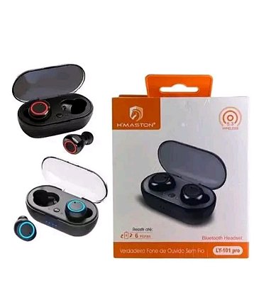 Fone de ouvido bluetooth h'maston ly-101 pro
