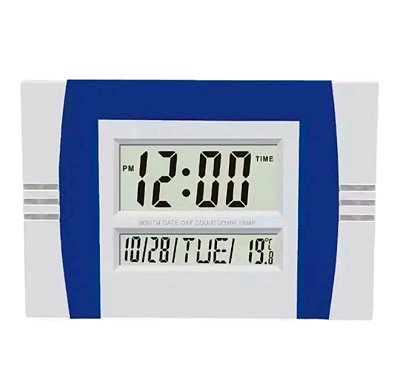 Relogio digital de mesa ou parede lc st-222