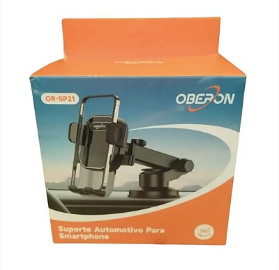 Suporte de celular veicular oberon flexivel articulado oberon or-sp21