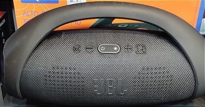 Caixa de som bluetooth/tf/fm radio/usb recarregavel boomsbox led inova rad-12260