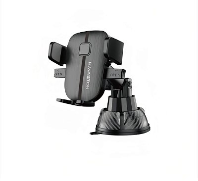 Suporte de celular veicular ventosa h'maston spr05