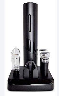 Kit para vinho eletrico a pilha oasis oih-2401