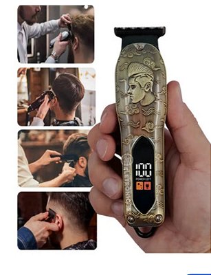 Aparelho de barbear e aparar cabelo recarregavel  tomate mag-030