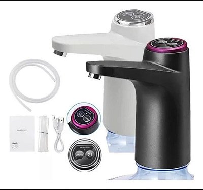 Bomba rxtrator de agua para garrafao eletrica lehmox ley-1703