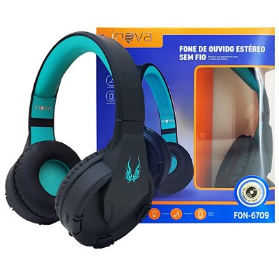 Fone de ouvido bluetooth inova kv-6709