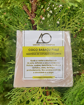 SHAMPOONETE DE COCO BABAÇU ORGÂNICO